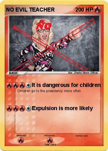 Pokemon NO EVIL TEACHER