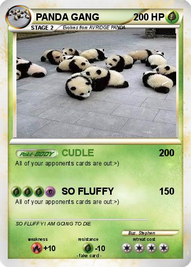 Pokemon PANDA GANG
