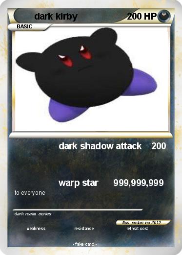 Pokemon dark kirby