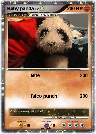 Pokemon Baby panda