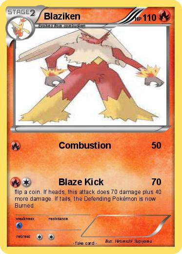 Pokemon Blaziken