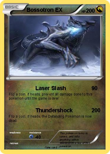 Pokemon Bossotron EX