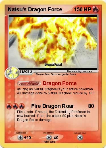 Pokemon Natsu's Dragon Force