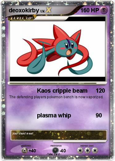 Pokemon deoxokirby