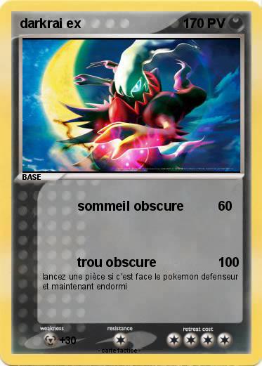 Pokemon darkrai ex