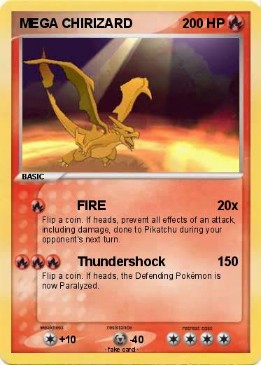 Pokemon MEGA CHIRIZARD