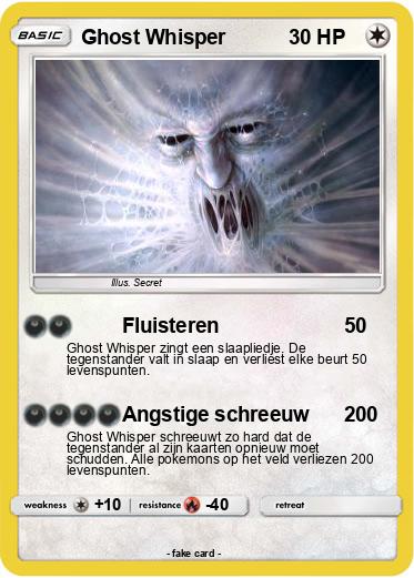 Pokemon Ghost Whisper