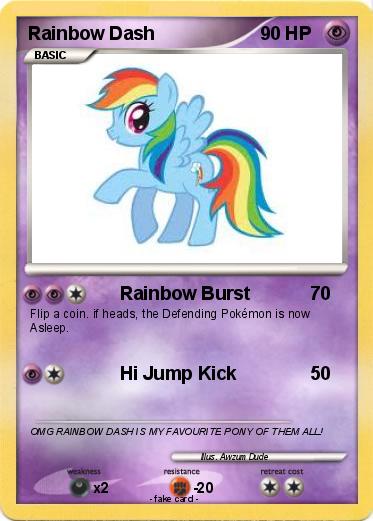 Pokemon Rainbow Dash
