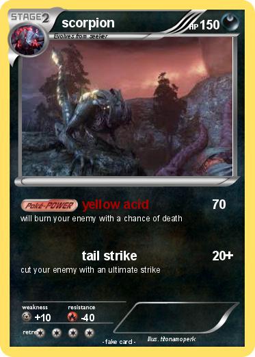 Pokemon scorpion
