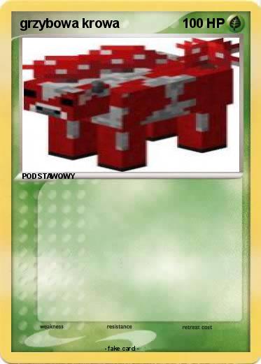 Pokemon grzybowa krowa