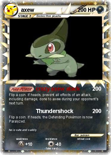 Pokemon axew