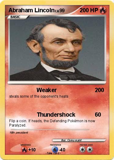 Pokemon Abraham Lincoln