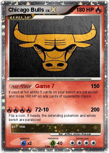 Pokemon Chicago Bulls