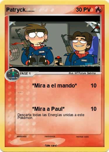 Pokemon Patryck......