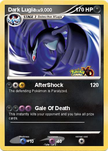 Pokemon Dark Lugia