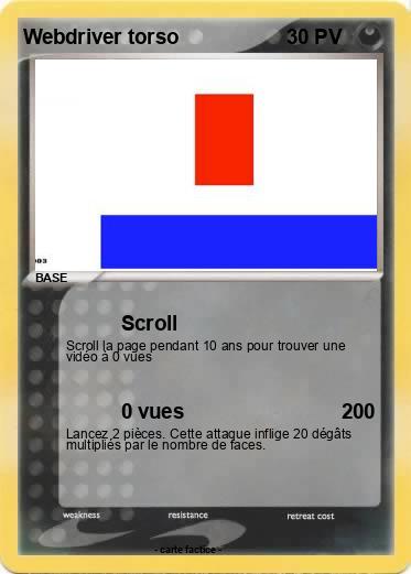 Pokemon Webdriver torso