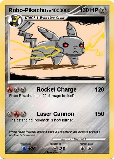 Pokemon Robo-Pikachu