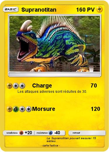 Pokemon Supranotitan