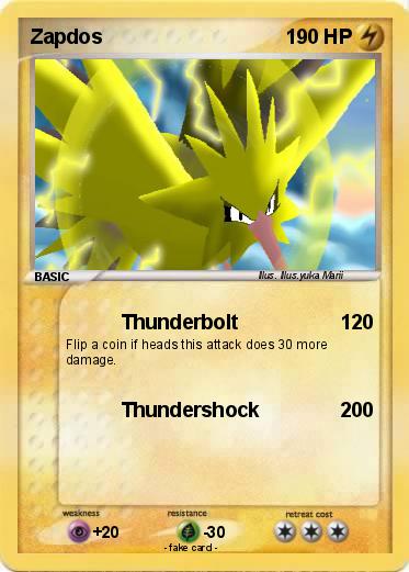 Pokemon Zapdos