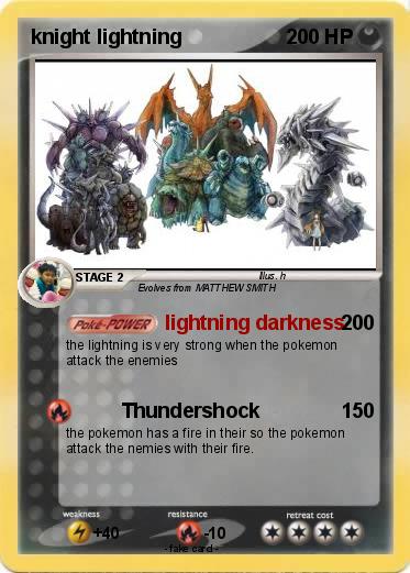 Pokemon knight lightning