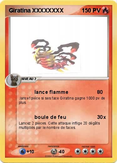 Pokemon Giratina XXXXXXXX