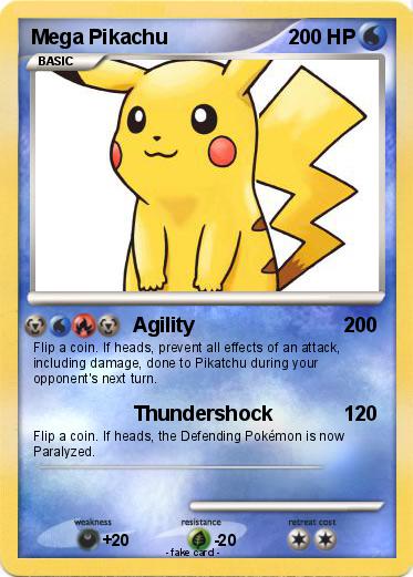 Pokemon Mega Pikachu