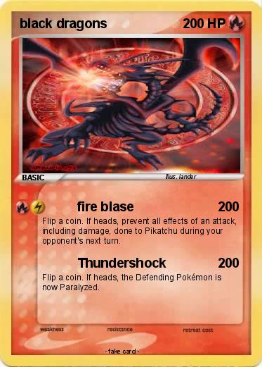 Pokemon black dragons