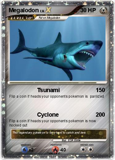 Pokemon Megalodon