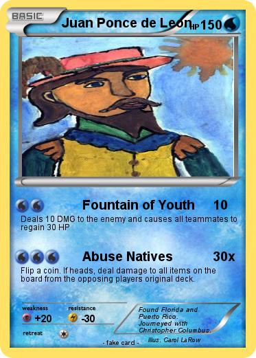Pokemon Juan Ponce de Leon
