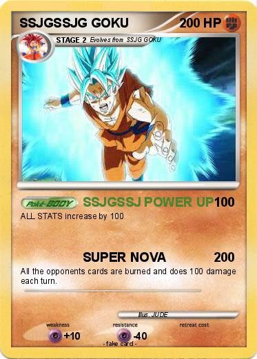 Pokemon SSJGSSJG GOKU