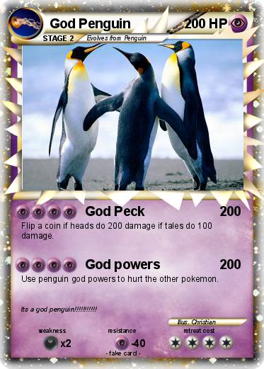 Pokemon God Penguin