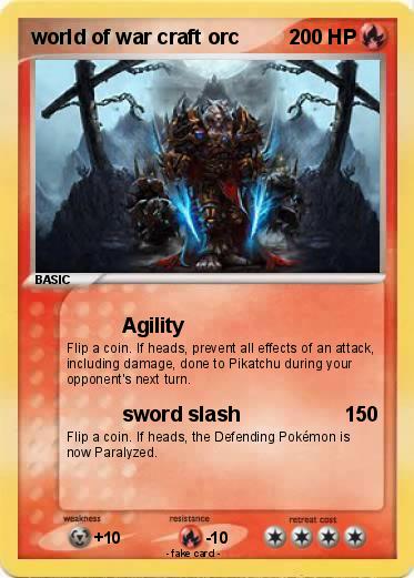 Pokemon world of war craft orc