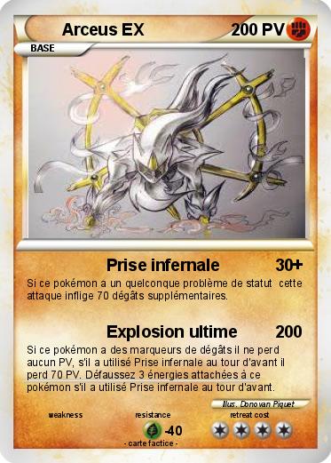 Pokemon Arceus EX