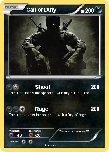 Pokemon Call of Duty