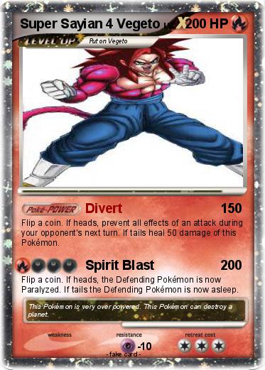 Pokemon Super Sayian 4 Vegeto