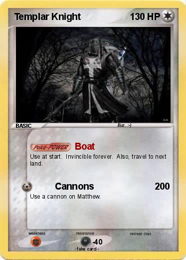 Pokemon Templar Knight