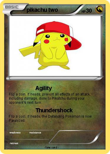 Pokemon pikachu two