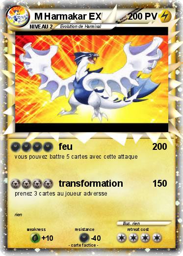 Pokemon M Harmakar EX