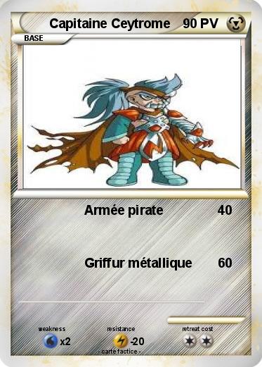 Pokemon Capitaine Ceytrome