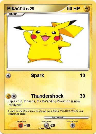 Pokemon Pikachu