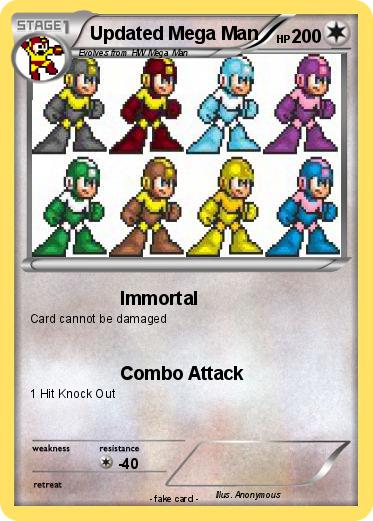 Pokemon Updated Mega Man
