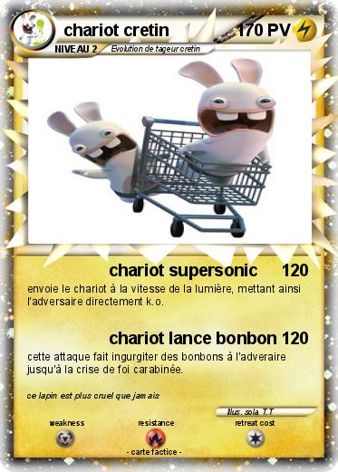 Pokemon chariot cretin