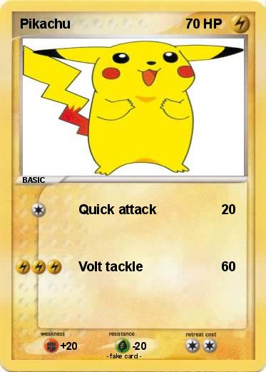 Pokemon Pikachu