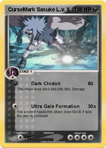 Pokemon CurseMark Sasuke L.v. X