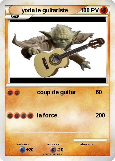 Pokemon yoda le guitariste