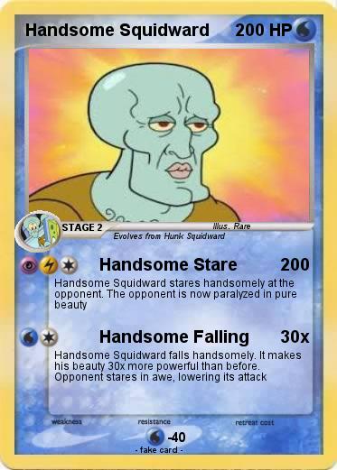 Pokemon Handsome Squidward