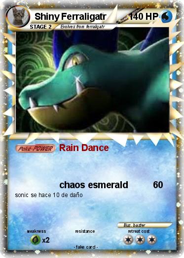 Pokemon Shiny Ferraligatr