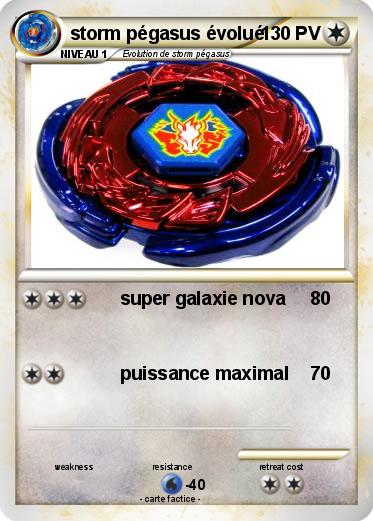 Pokemon storm pégasus évolué