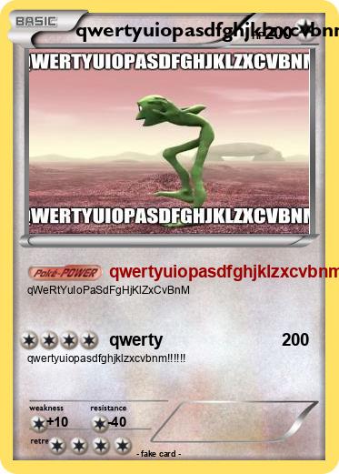 Pokemon qwertyuiopasdfghjklzxcvbnm