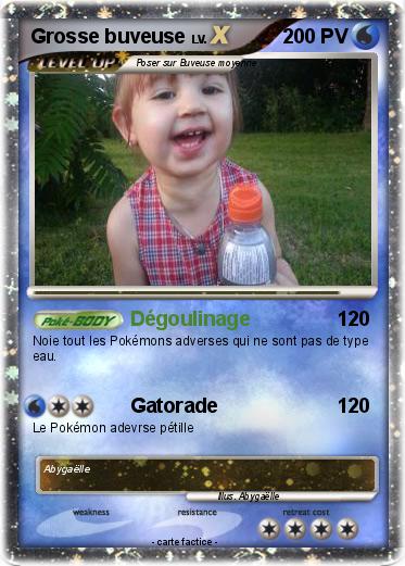 Pokemon Grosse buveuse
